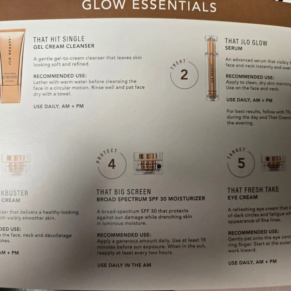 Jlo Glow Skincare Set - Picture 2 of 2